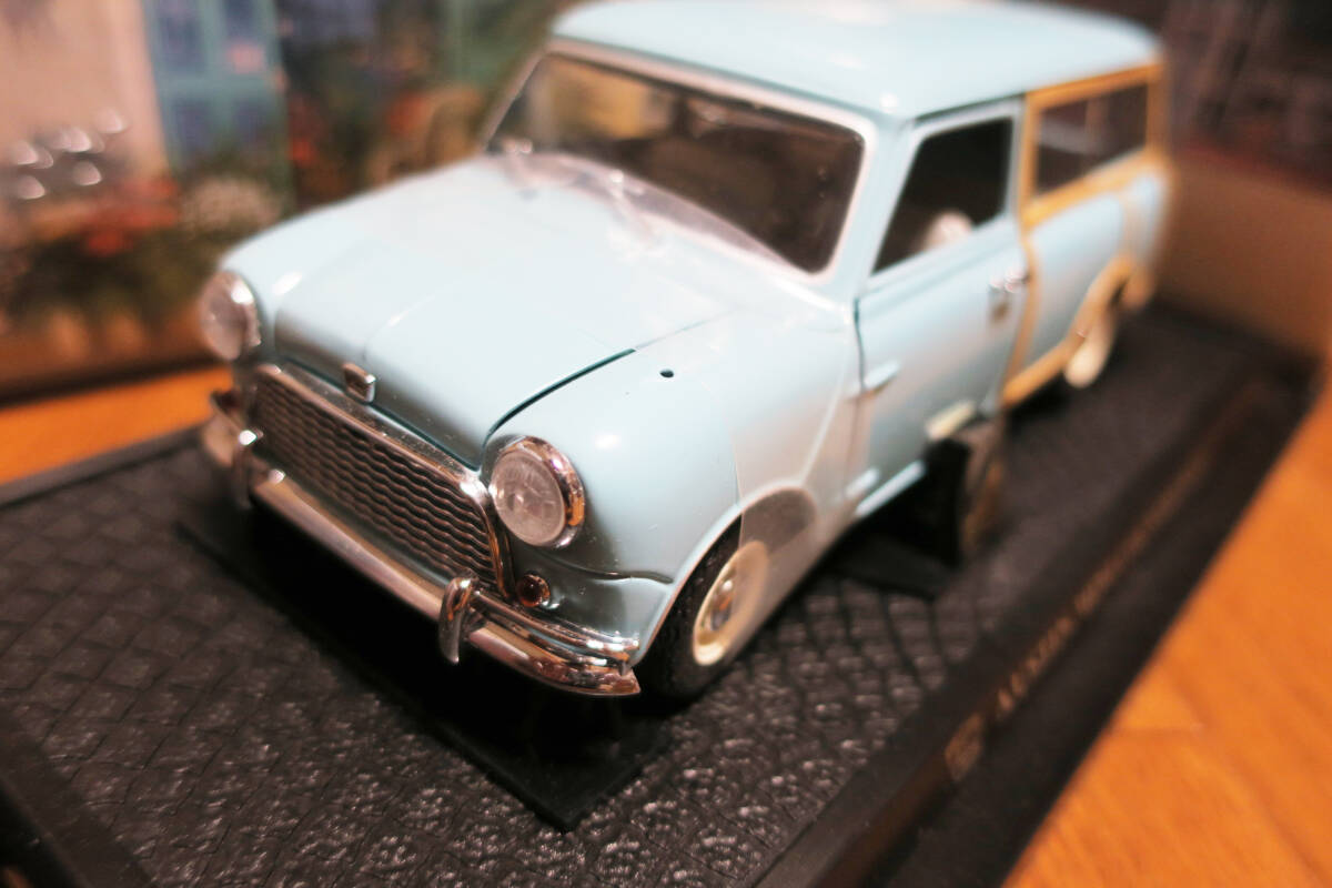 ☆京商　1/18 オースチン　ミニ　カントリーマン　ブルー_画像4