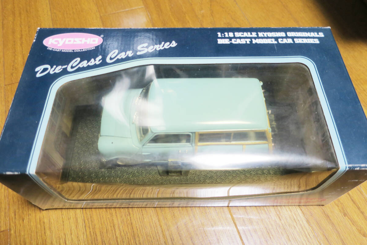 ☆京商　1/18 オースチン　ミニ　カントリーマン　ブルー_画像2