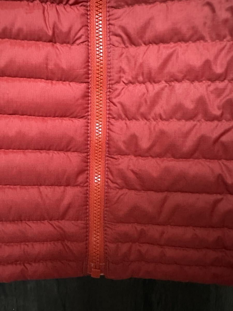 パタゴニア ダウンジャケット ライトダウン ジャケット patagonia レッド Sサイズ_画像5