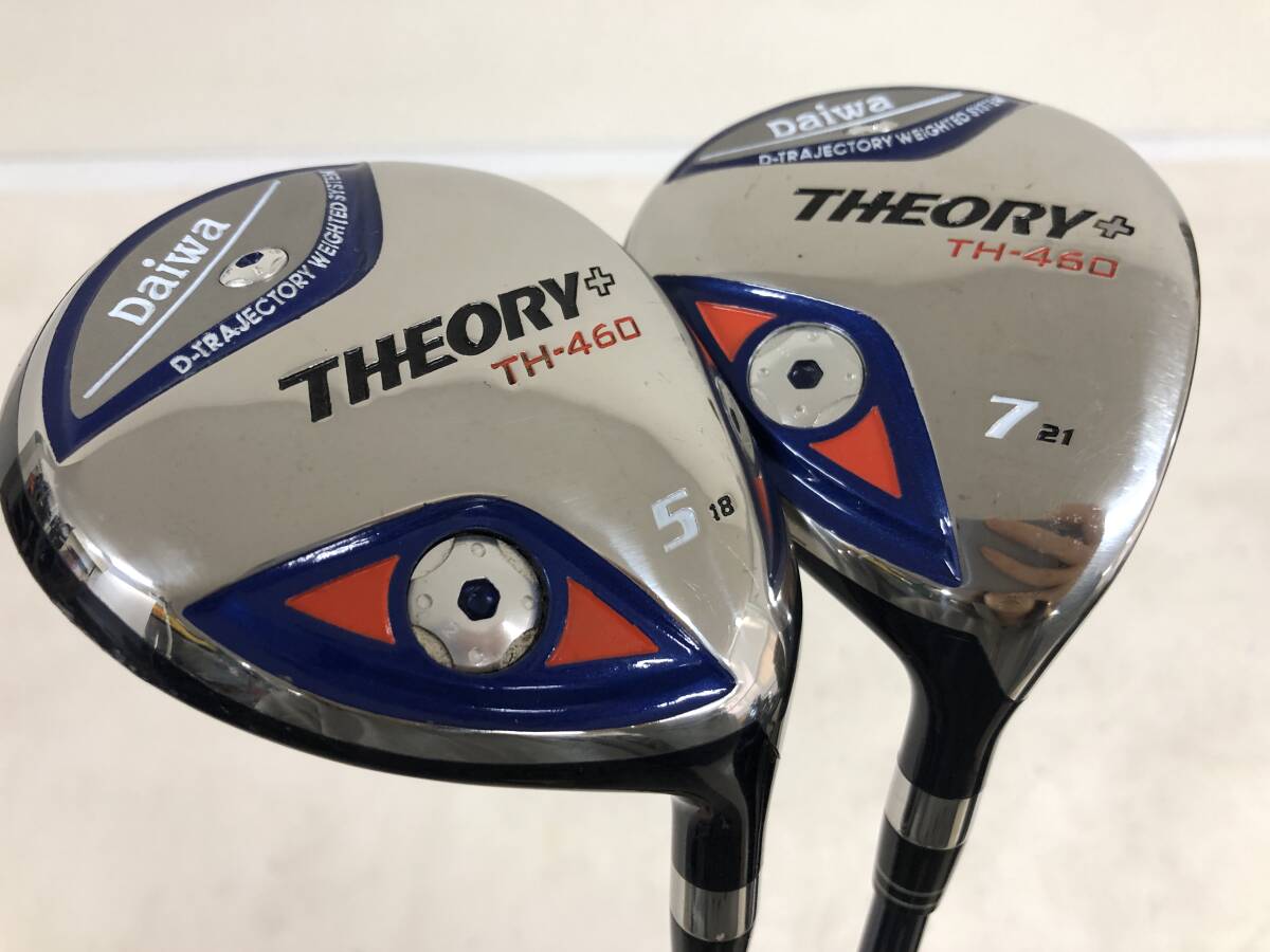 ★即決!★Daiwa/ダイワ★メンズ右打ち用ドライバー・フェアウェイウッド4本セット★1W/3W/5W/7W★THEORY+ TH-460★#71109MW_URA_H★_画像3