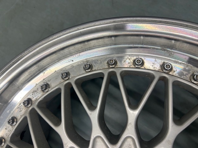  б/у *BBS RS 18 дюймовый 9J+42 5 дыра 1 шт. PCD114.3 колесо 