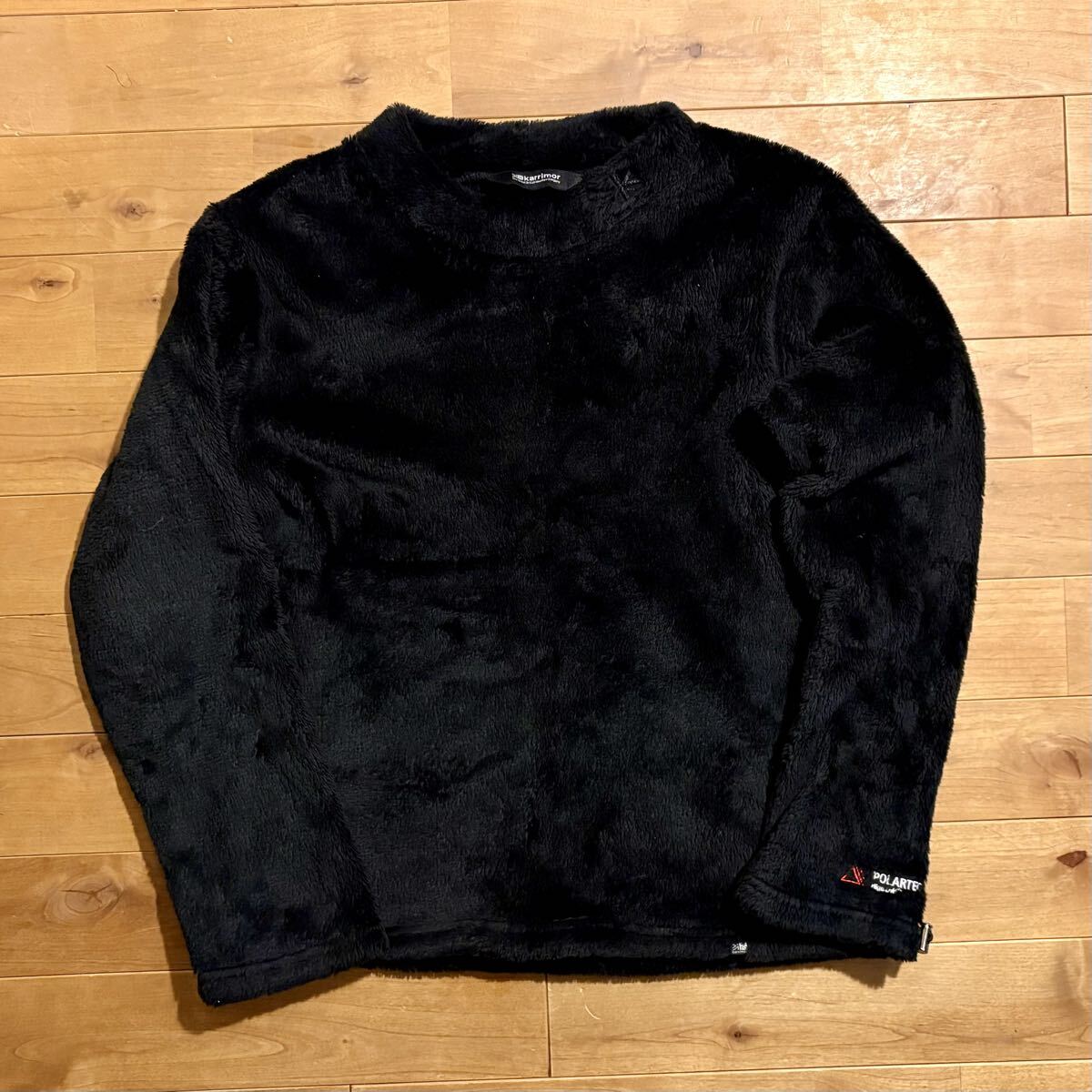 Karrimor カリマー POLARTEC ポーラテック aspire mock neck フリース 黒 ブラック_画像3