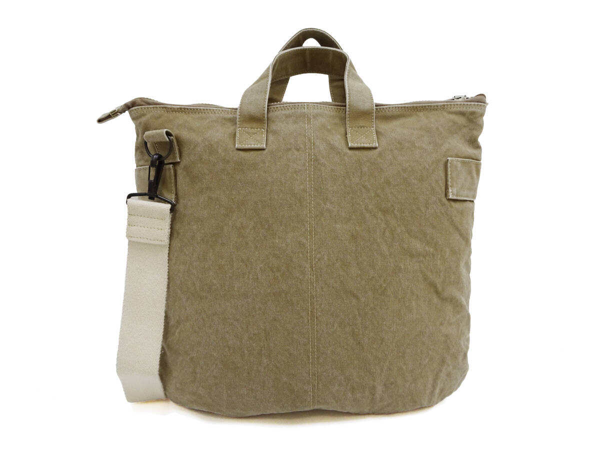 トイズマッコイ キャンバス ヘルメットバッグ TMA2524 スヌーピー x 米陸軍空挺部隊 バッグ ショルダーバッグ 041 カーキ TOYS McCOY 新品_画像2