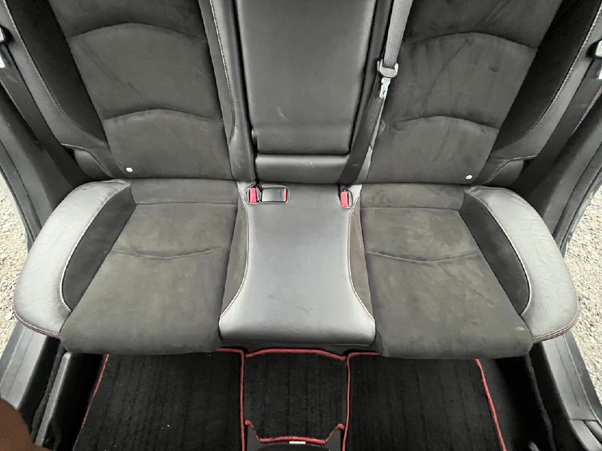 H26年 BM2FS アクセラ スポーツ リアシート 42A ガンメタ 中古品 即決 102918 25103 M 工場_画像2