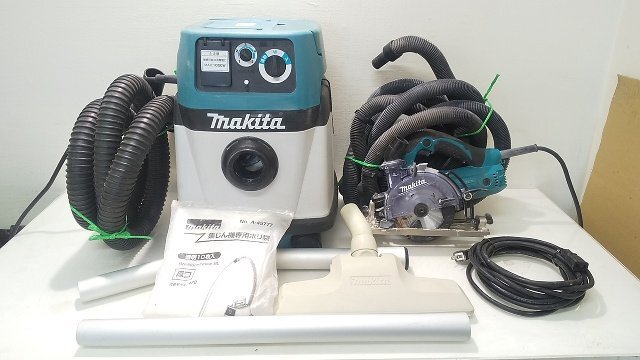 (1 иен старт!) makita Makita мука .. специальный сборник .. машина пылеуловитель 475 /... циркулярная пила KS5200FX работа хороший B1161