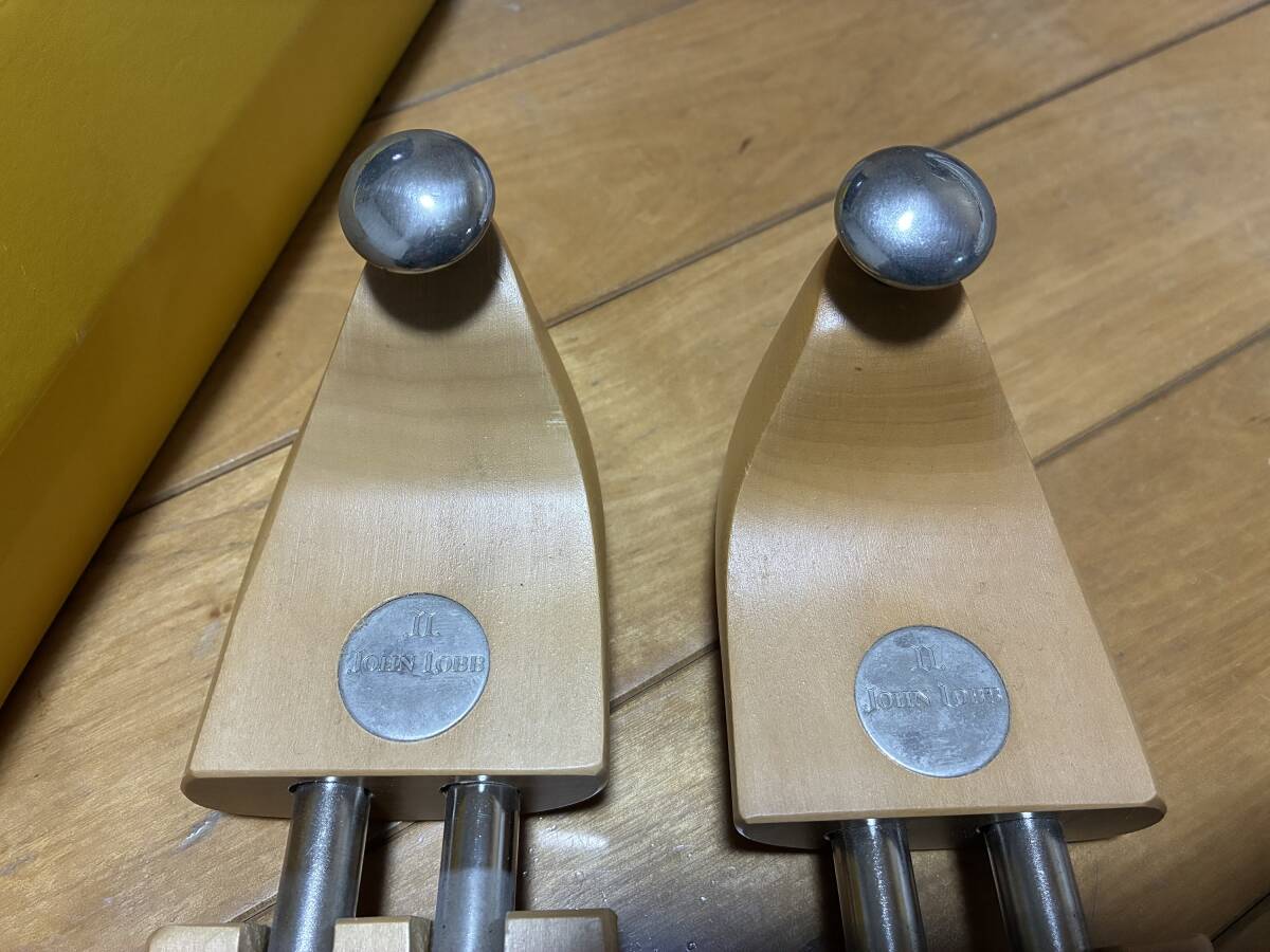 337 ジョンロブ John Lobb シューツリー シューキーパー ③ 9E 未使用・箱付き_画像3