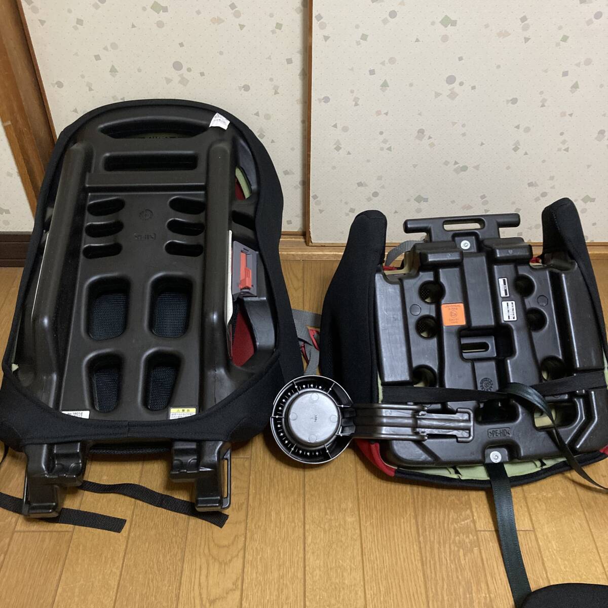 美品★Combi コンビ チャイルドシート ジョイトリップ エアスルー GG レッド★_画像10