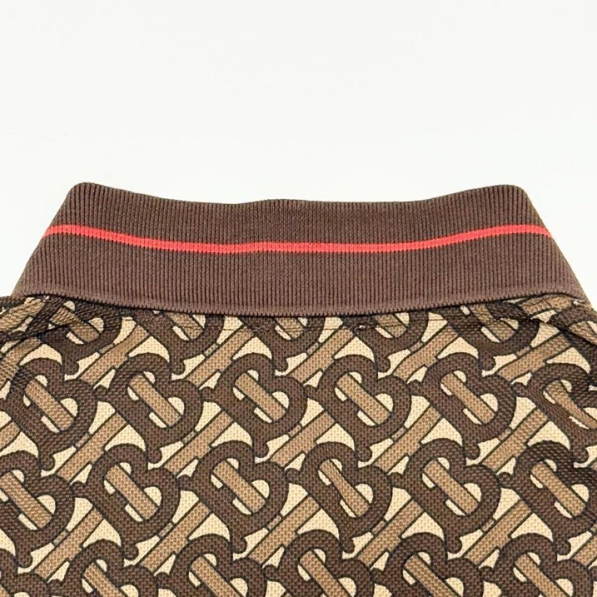 バーバリー ポロシャツ TBロゴ XS メンズ/レディースM相当 ユニセックス Burberry _画像9