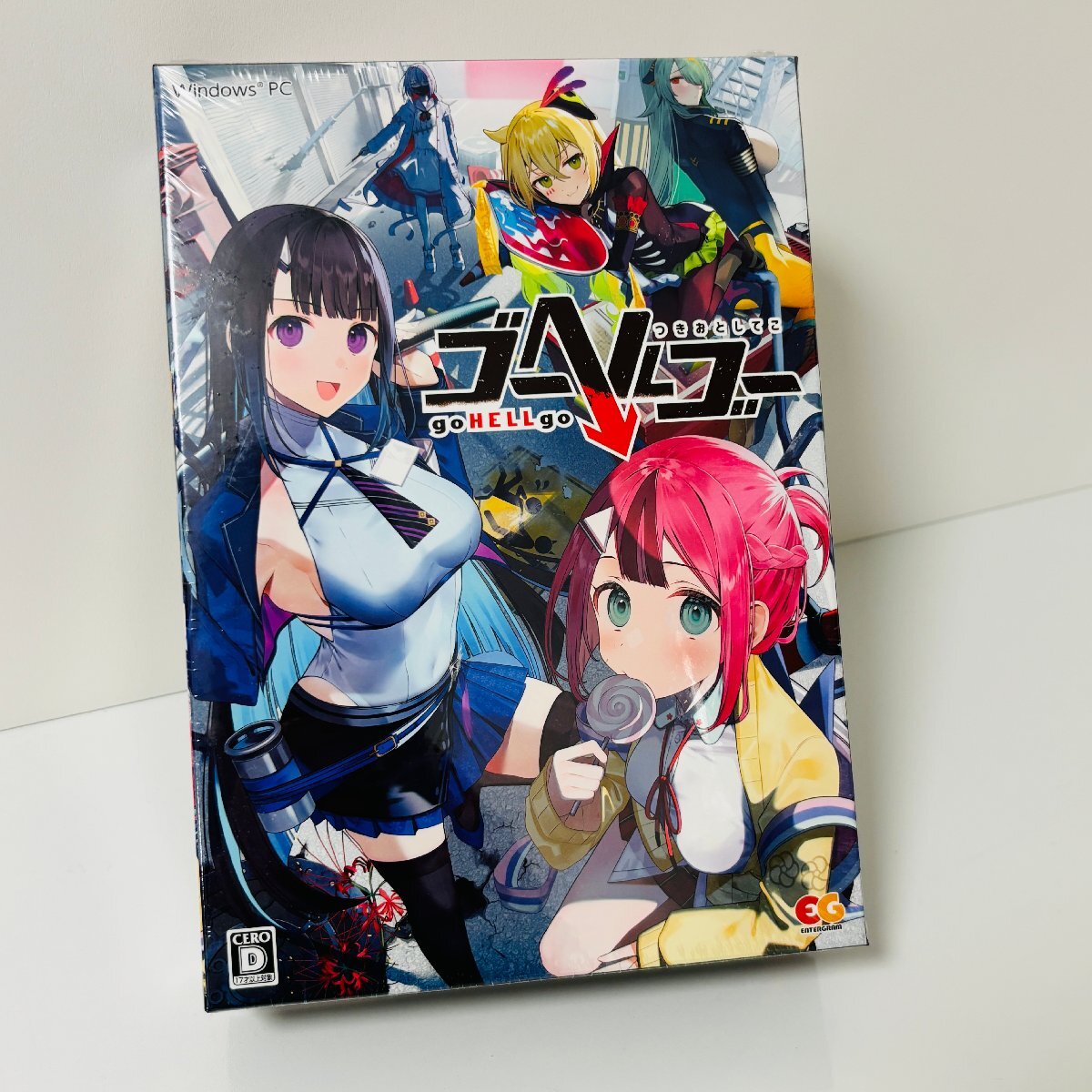 新品 未使用品 ゴーヘルゴー つきおとしてこ 初回版　ゲーム ソフト パソコンゲームソフト 安い 最安値 激安 日本 Windows パソコン PC_画像2