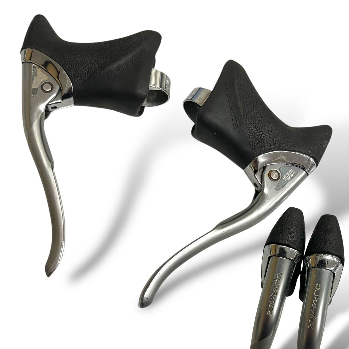 当時物/DURA ACE/ブレーキレバー/BL-7402/ロードレーサー/マスプロ/SHIMANO/スポルティーフ/ピスト/競輪/昭和自転車/ビンテージ/レトロ_画像1
