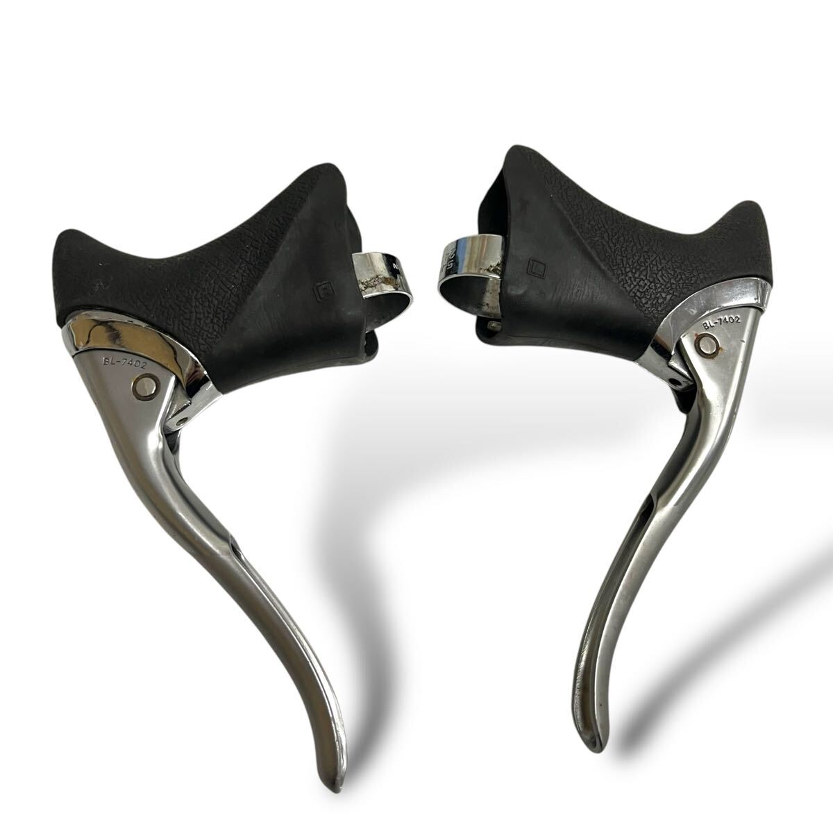 当時物/DURA ACE/ブレーキレバー/BL-7402/ロードレーサー/マスプロ/SHIMANO/スポルティーフ/ピスト/競輪/昭和自転車/ビンテージ/レトロ_画像2