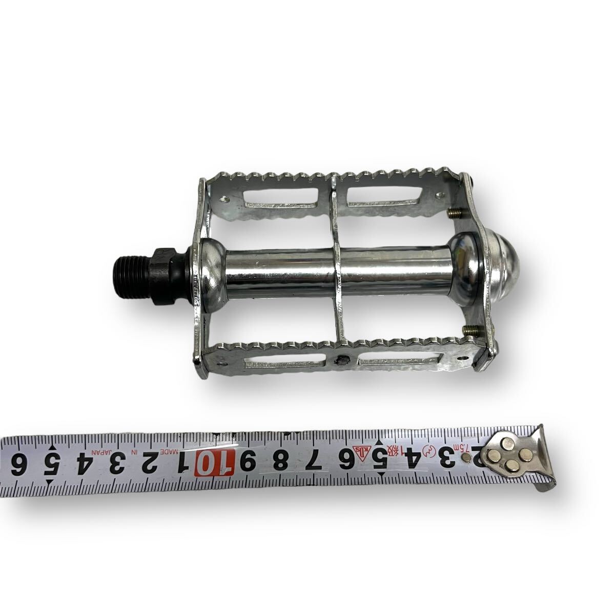 当時物/未使用/三ヶ島/メッキペダル/MKS/昭和自転車/デコチャリ/スポルティーフ/フラッシャー/スポーツ車/ツアー車/ランドナー/マスプロ_画像6