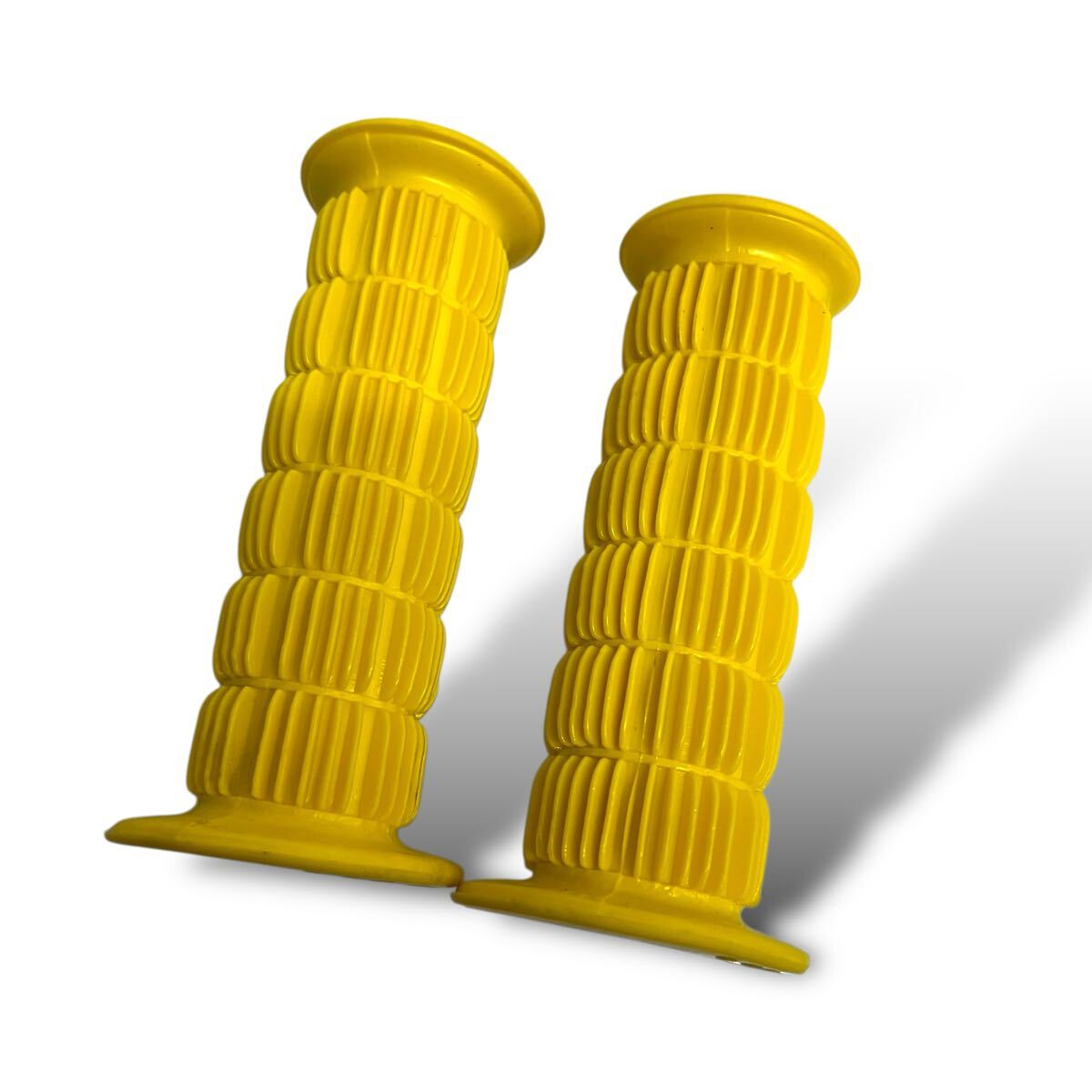 当時物/未使用/OGK/にぎり/グリップ/68-5A/黄/BMX/SCHWINN/シューイン/カスタム/デコチャリ/ローライダー/昭和自転車/MTB/ビンテージ_画像2