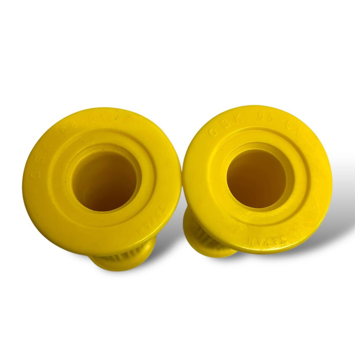 当時物/未使用/OGK/にぎり/グリップ/68-5A/黄/BMX/SCHWINN/シューイン/カスタム/デコチャリ/ローライダー/昭和自転車/MTB/ビンテージ_画像3