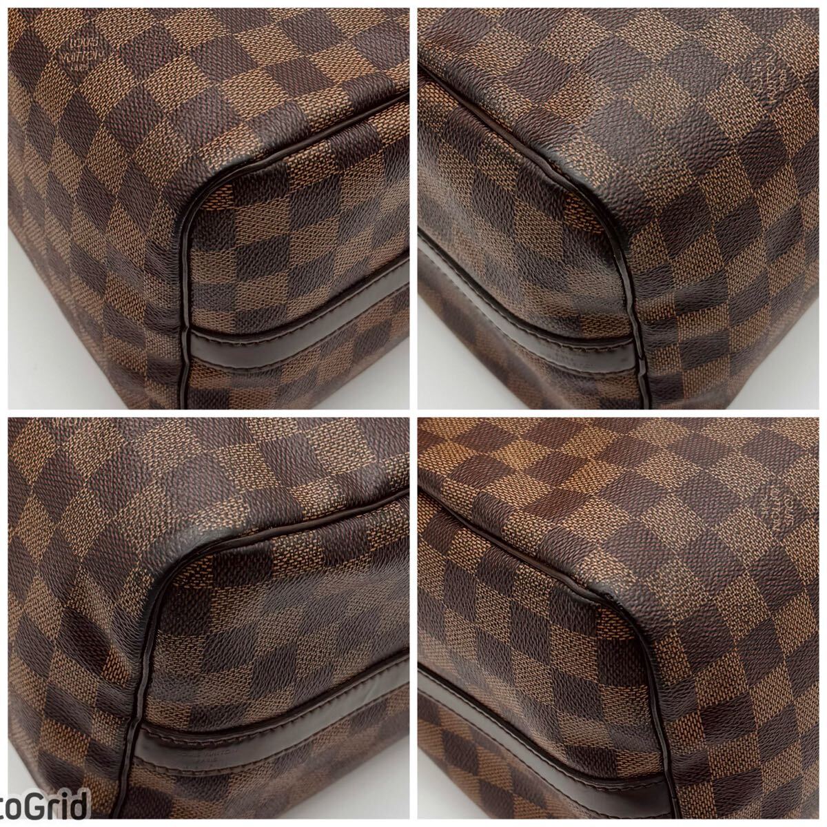 ルイヴィトン ダミエ スピーディ30 バンドリエール ハンドバッグ_画像4