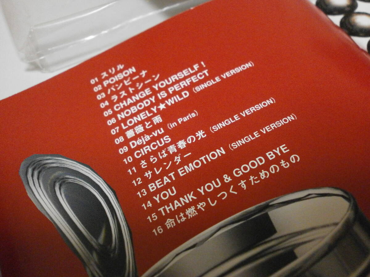 布袋寅泰 GREATEST HITS 1990-1999 スリル POISON バンビーナ ラストシーン 薔薇と雨 BOOWY COMPLEX FERNANDES フェルナンデス ZODIACWORKS_画像4