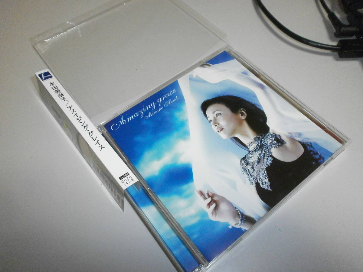 本田美奈子. Amazing Grace アメイジング・グレイス CD+DVD タイスの瞑想曲 Time To Say Goodbye 風のくちづけ この素晴らしき世界 白鳥 _画像2