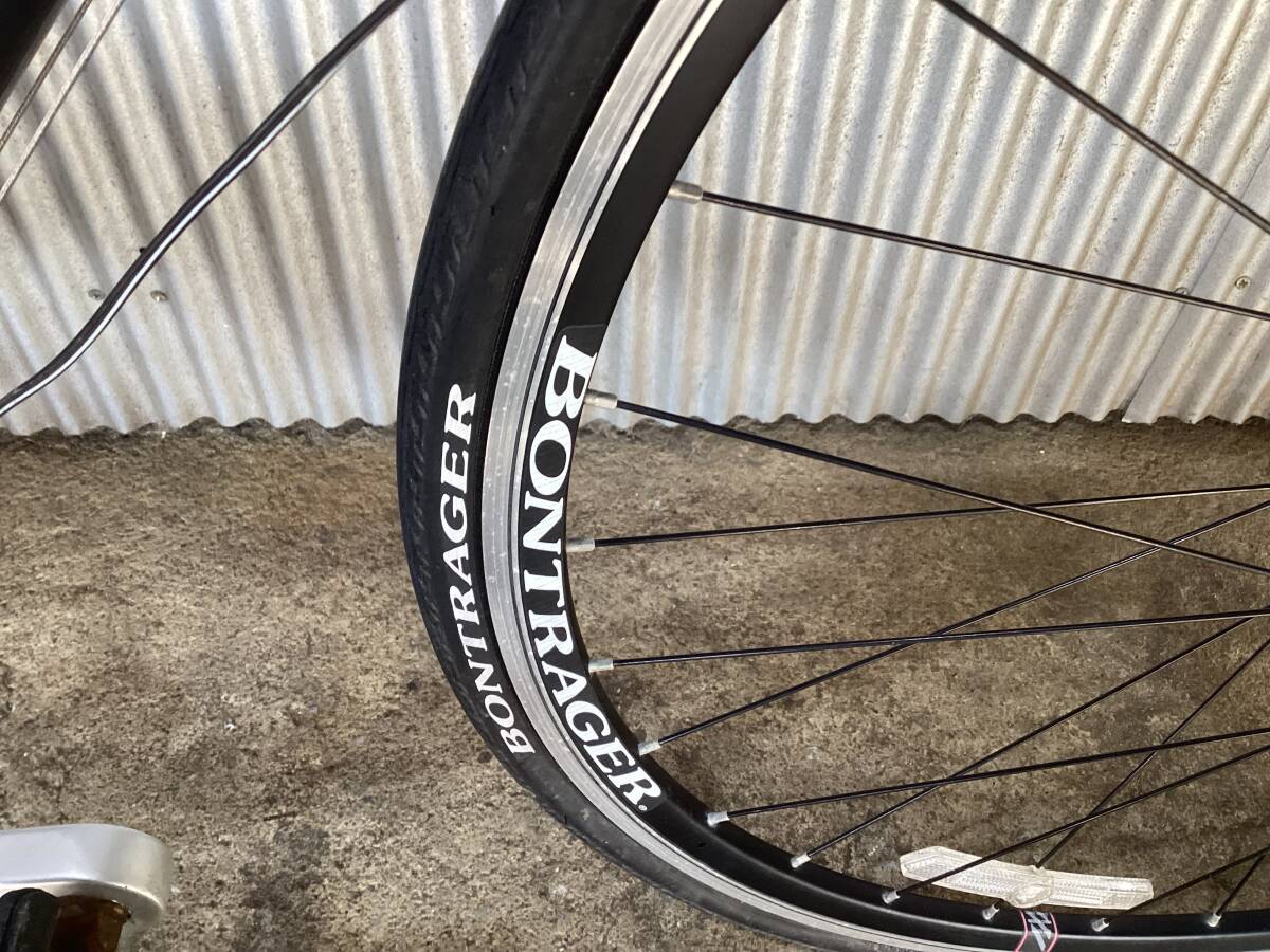 TREK ALPHA 1.2 アルミフレーム sora 組 3x9s 動作確認済み レストアベース 中古 現状品 _画像10