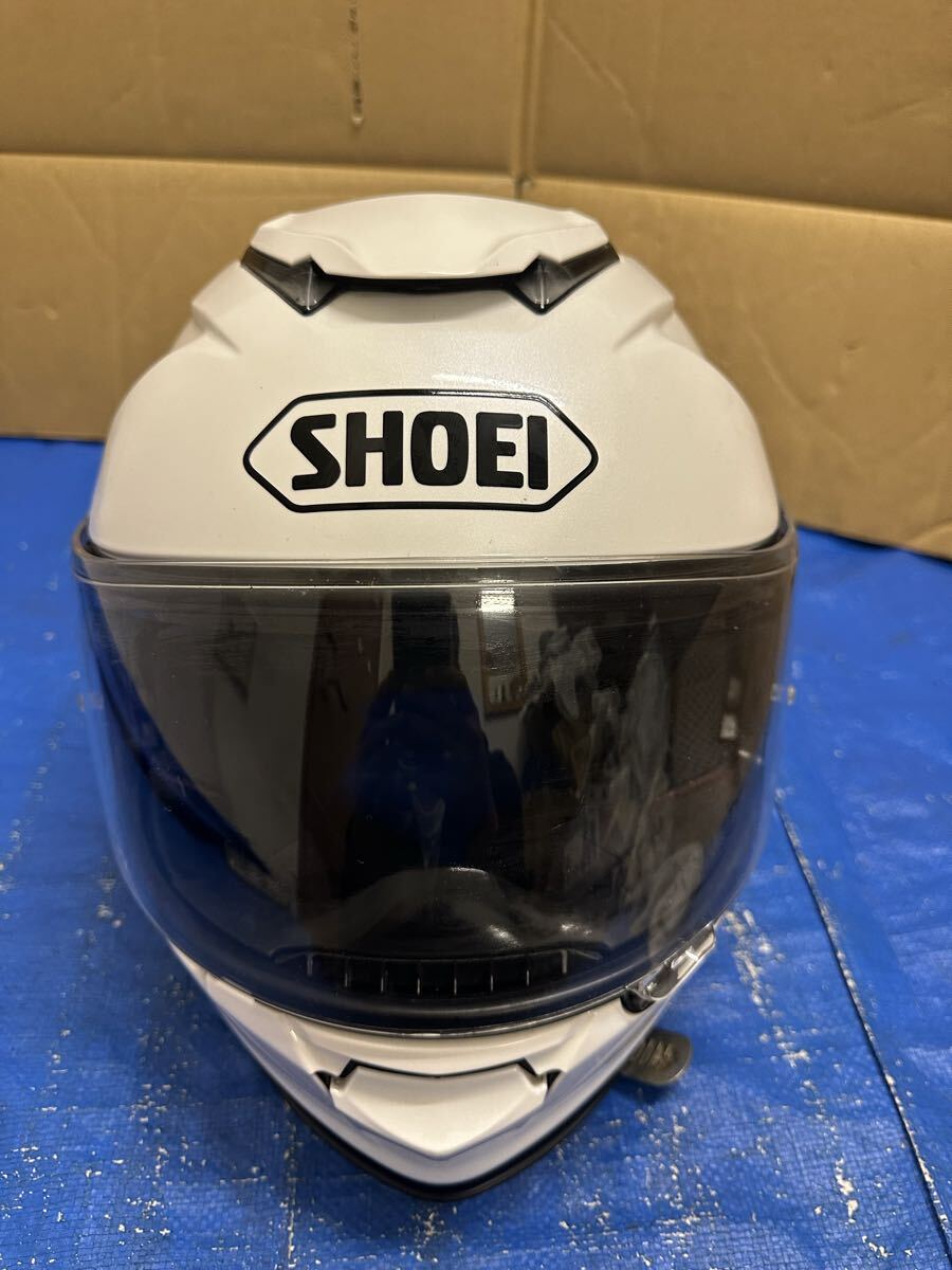 SHOEI GT-AIR II ホワイト Lサイズ 現状品 ジャンク扱い_画像1