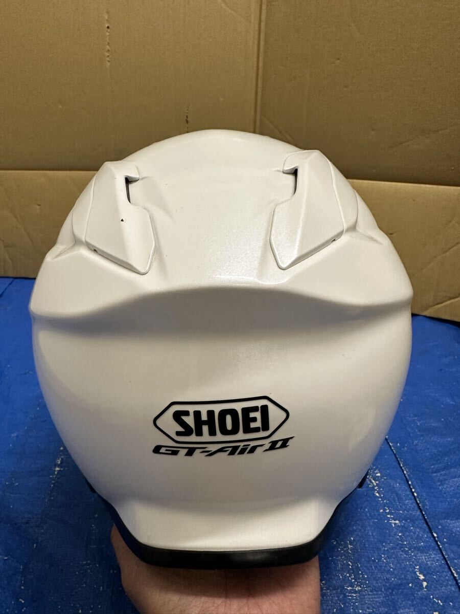 SHOEI GT-AIR II ホワイト Lサイズ 現状品 ジャンク扱い_画像4