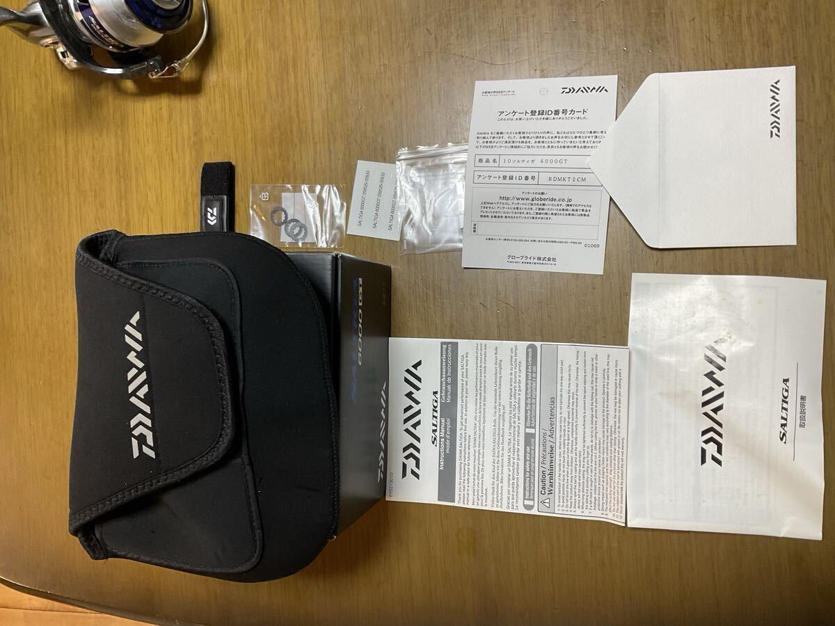 Daiwa 10 saltiga 6000GT