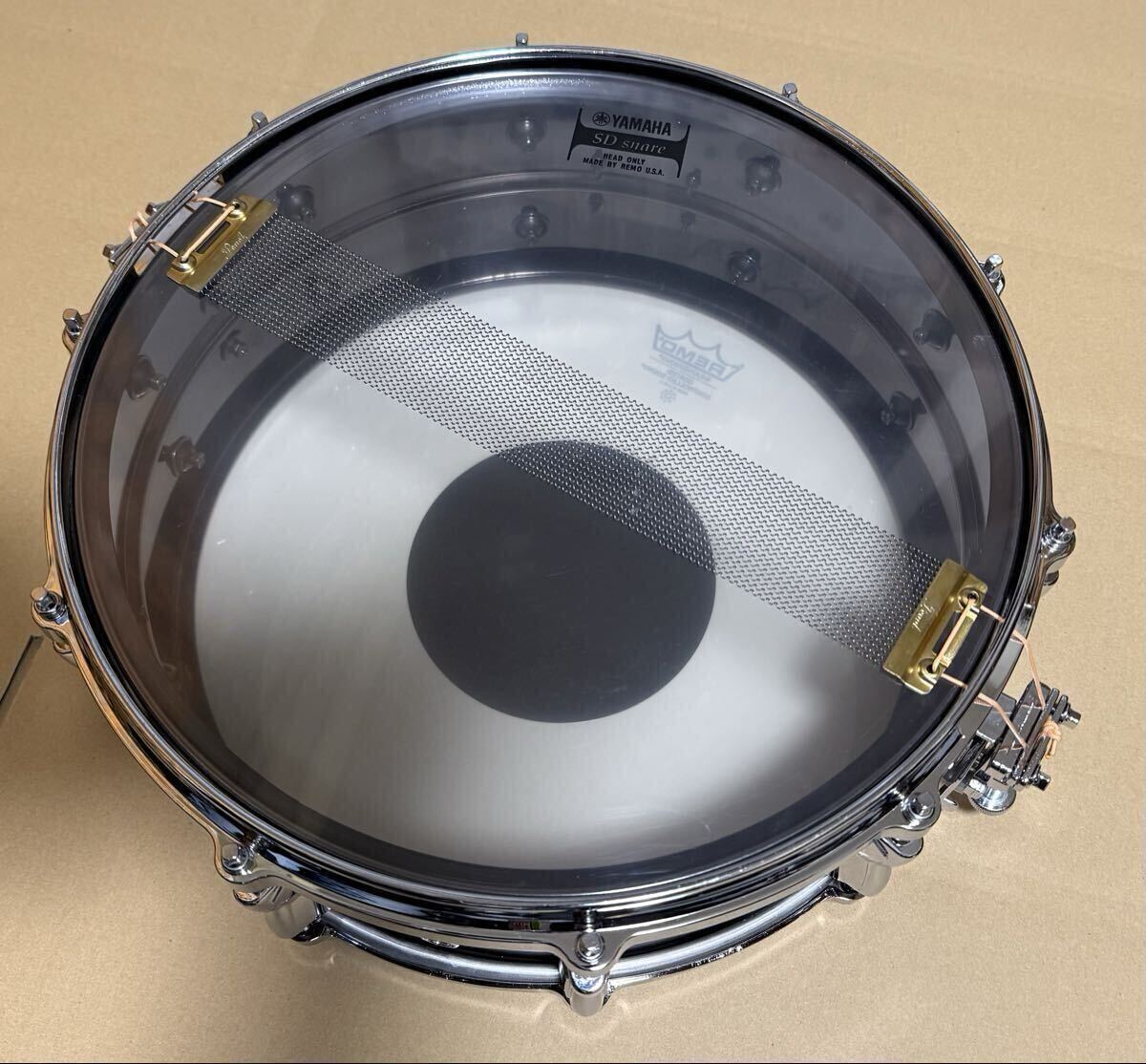 YAMAHA スネアドラム SD455AMK マヌ・カチェ・モデル (生産完了品)_画像3