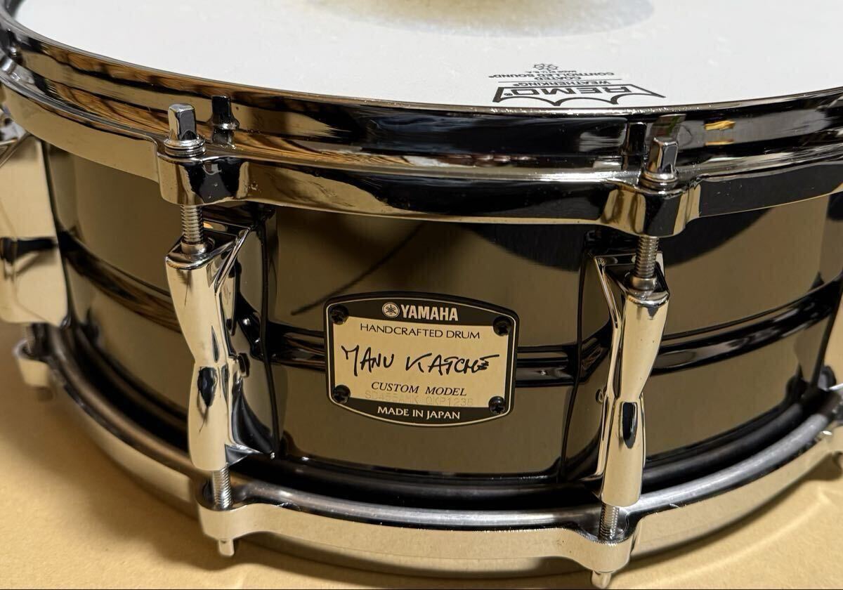 YAMAHA スネアドラム SD455AMK マヌ・カチェ・モデル (生産完了品)_画像4