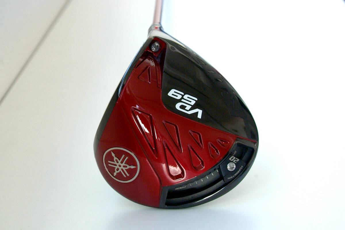 高反発加工ドライバー YAMAHA RMX VD59 DiamanaYR ロフト9.5度 フレックスSR 訳ありジャンク_画像4