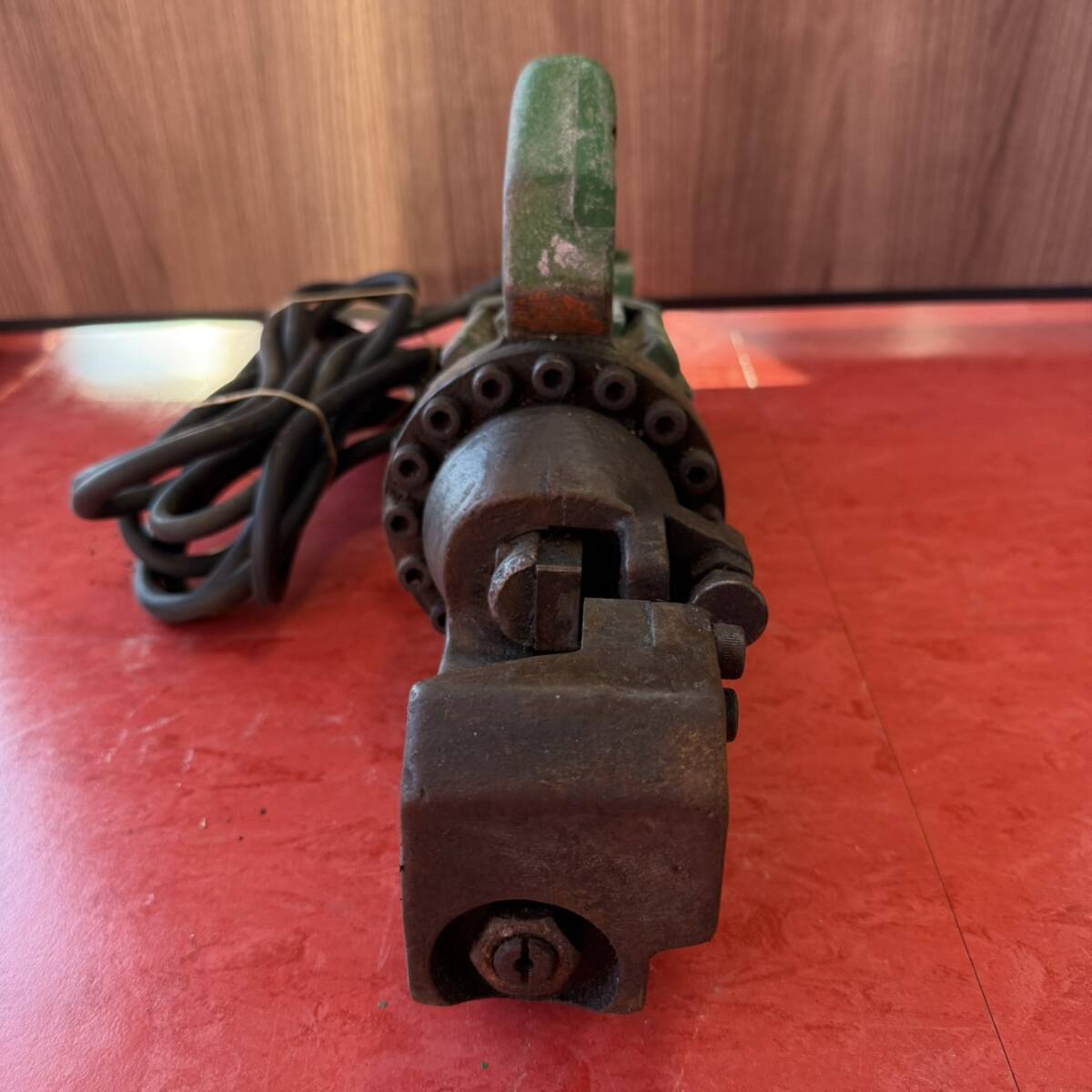 【10482-2】メーカ不明 鉄筋カッター 通電 動作 確認済み_画像5