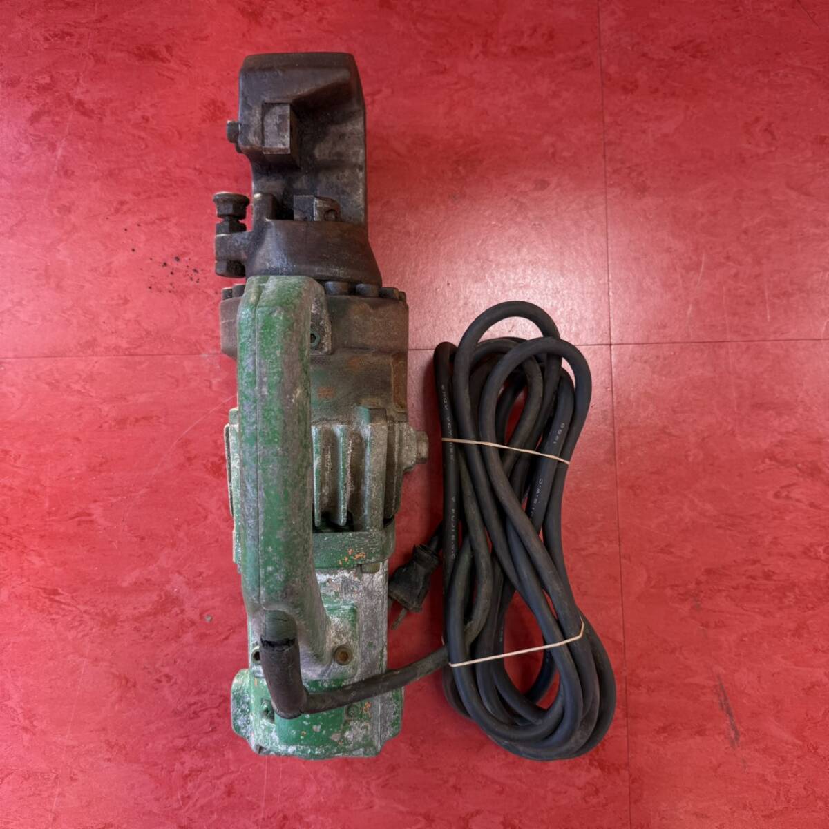 【10482-2】メーカ不明 鉄筋カッター 通電 動作 確認済み_画像1