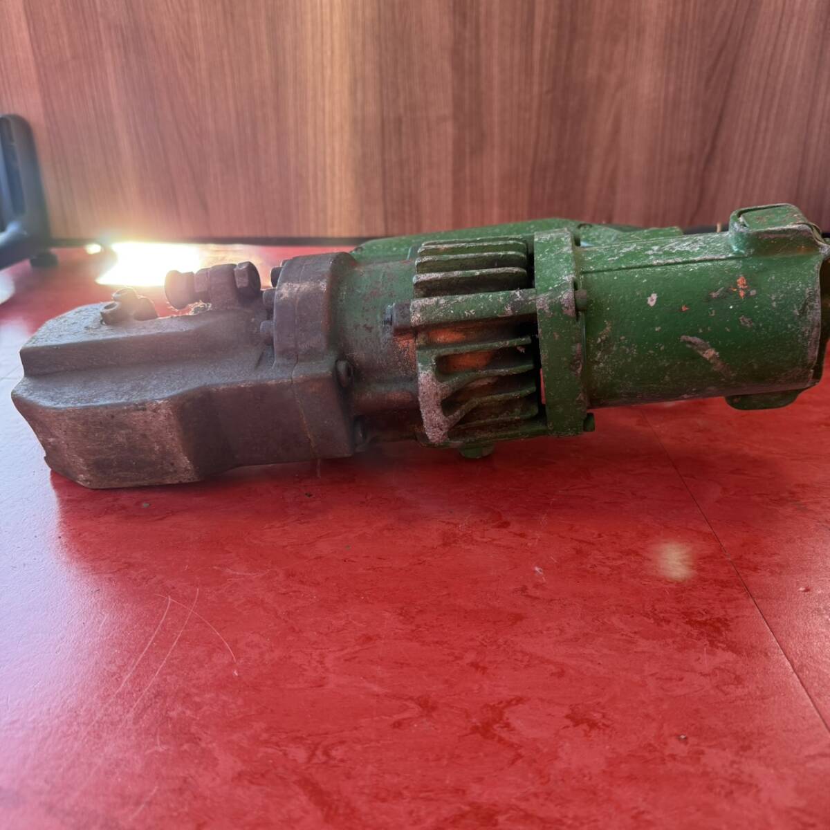 【10482-2】メーカ不明 鉄筋カッター 通電 動作 確認済み_画像7