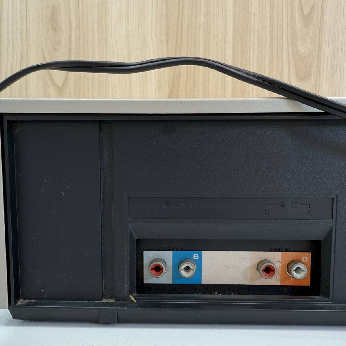 【10207-2】Technics テクニクス RS-M255X カセットデッキ dbx搭載 松下電器 通電確認済_画像7