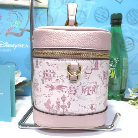 送無 37%引 サマンサタバサ 限定 マリーちゃん バニティバッグ 2way ショルダーバッグ 新品 証明書 包装付 おしゃれキャット ディズニー_画像3