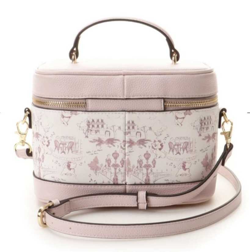 送無 37%引 サマンサタバサ 限定 マリーちゃん バニティバッグ 2way ショルダーバッグ 新品 証明書 包装付 おしゃれキャット ディズニー_画像10