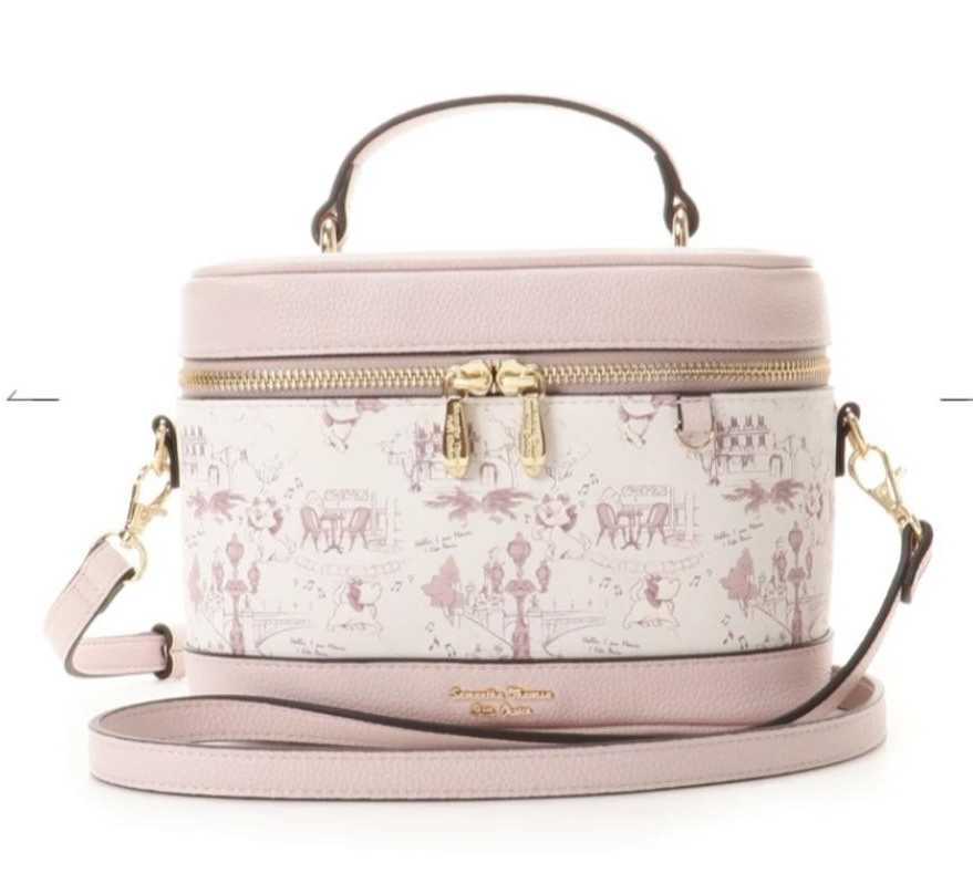 送無 37%引 サマンサタバサ 限定 マリーちゃん バニティバッグ 2way ショルダーバッグ 新品 証明書 包装付 おしゃれキャット ディズニー_画像8