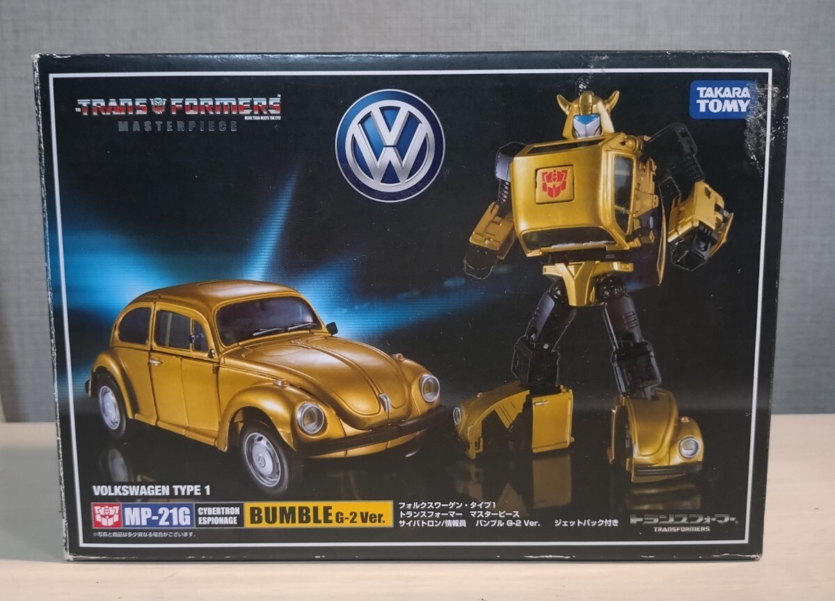 タカラトミ トランスフォーマー　マスターピース　 MP-21G　バンブル　 G-2Ver. 　バンブルビー　フォルクスワーゲン・タイプ1_画像1