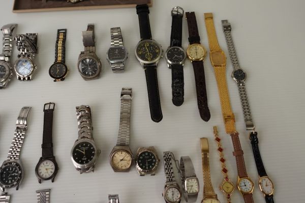 【k1794】Seiko セイコー Casio カシオ 他 大量 まとめて まとめ売り 腕時計 パーツ取り用_画像4