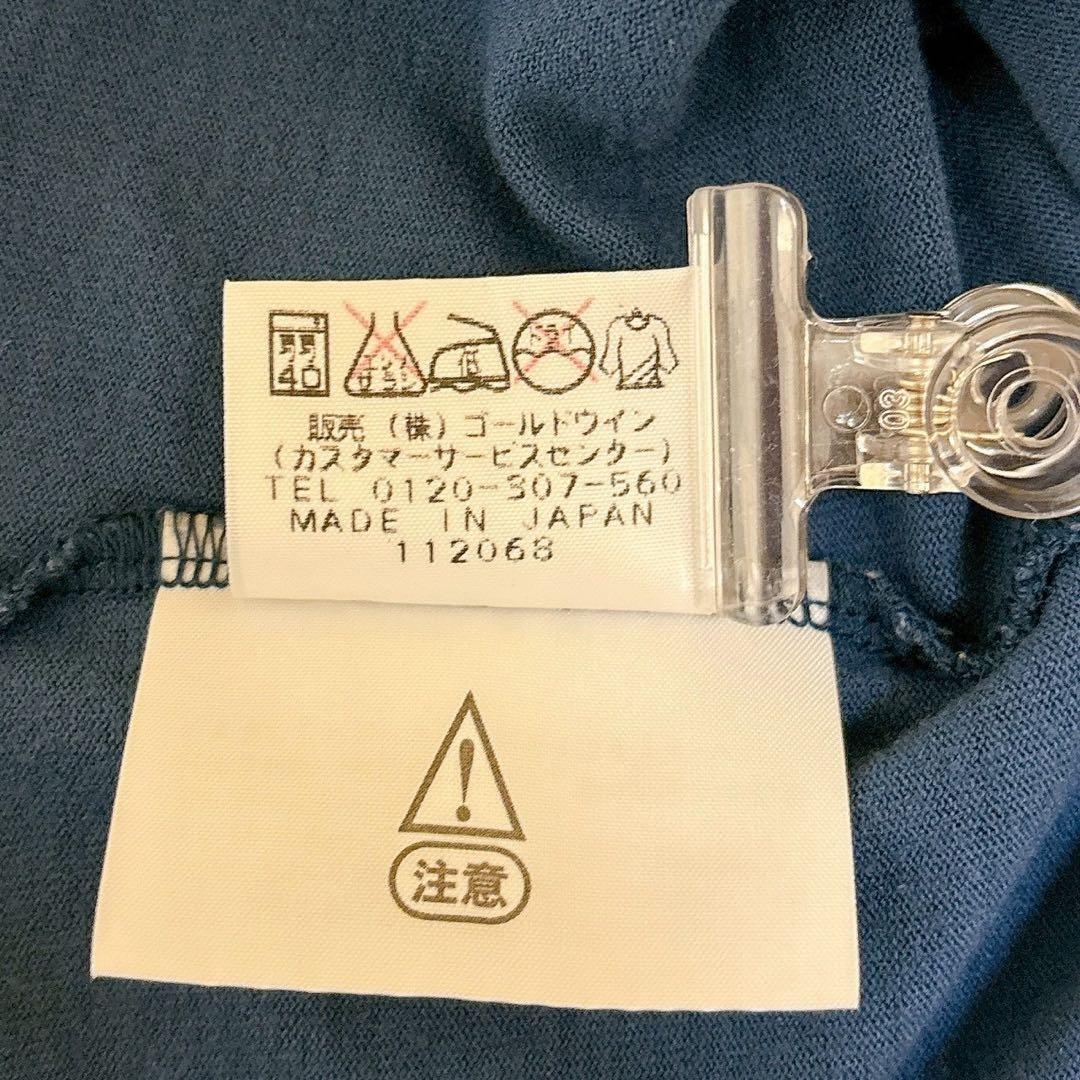 THE NORTH FACE ロゴTシャツ ブルー M 半袖 アウトドア AF0E25_画像9