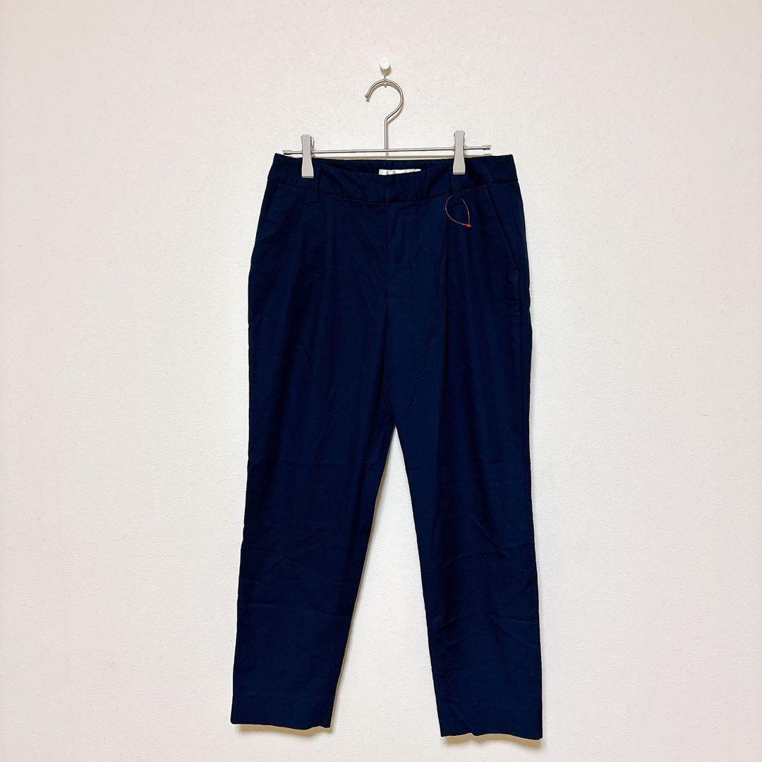 Rope Picnic テーパードパンツ 38 ネイビー 通勤 きれいめ 344E31_画像4