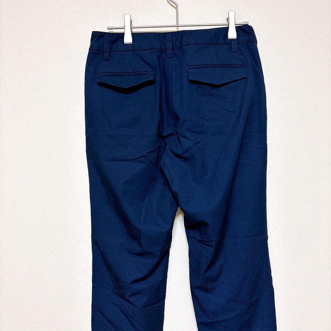 Rope Picnic テーパードパンツ 38 ネイビー 通勤 きれいめ 344E31_画像7