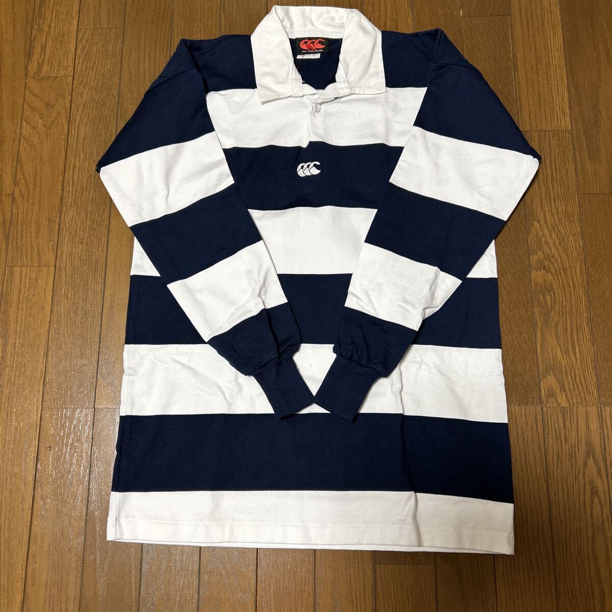 【美品】カンタベリー　CANTERBURY サイズM 長袖シャツ_画像1