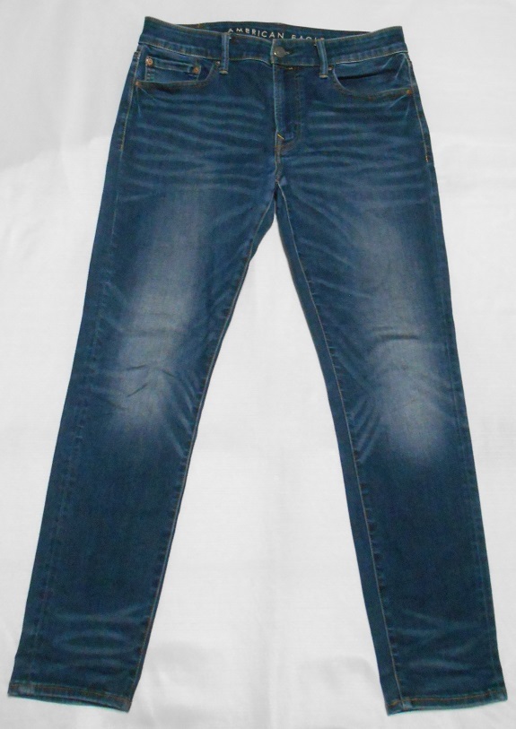 AMERICAN EAGLE アメリカンイーグル SKINNY　スキニー デニムジーンズ　強ストレッチ　W33_画像1