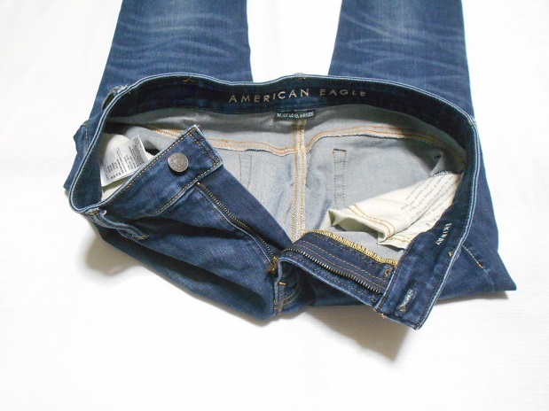 AMERICAN EAGLE アメリカンイーグル SKINNY　スキニー デニムジーンズ　強ストレッチ　W33_画像4