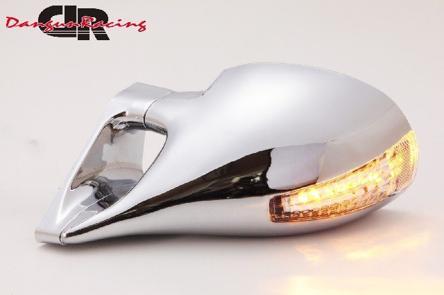 зеркало на двери сайт зеркало DTM2 зеркало LED хром / ручной / правый руль машина Renault Megane Scenic (1999-2004)