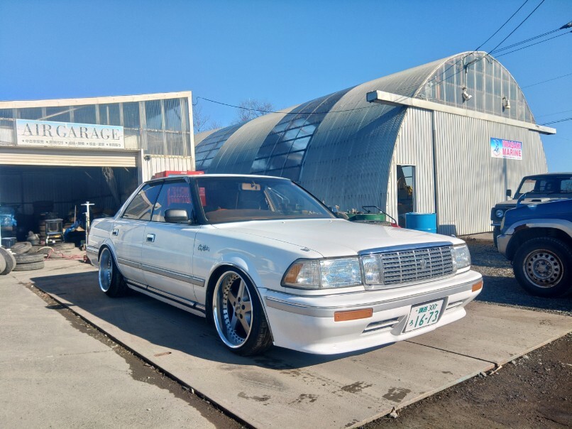 北海道発☆希少131クラウン ワイドボディ 車検令和9年8月 実走行13万キロ SC 決まり物☆すぐ乗れます 元本州車錆少 _画像1