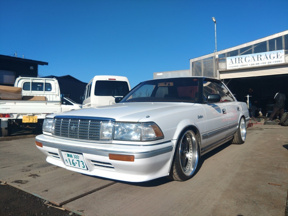 北海道発☆希少131クラウン ワイドボディ 車検令和9年8月 実走行13万キロ SC 決まり物☆すぐ乗れます 元本州車錆少 _画像2