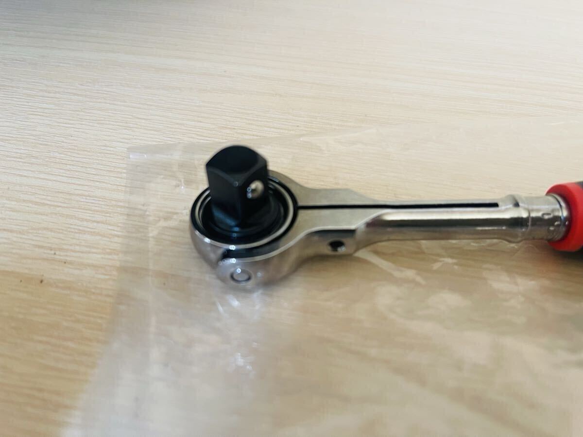 新品未使用送 料無料 売り切りスナップオン Snap-on FHCNF72 スイベルラチェット 3/8 _画像5