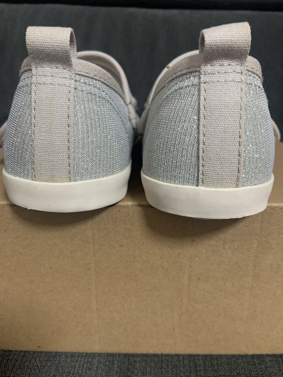 ＢdeＲビーデアール フォーマルシューズ シルバーラメ リボン靴18㎝ 入学式 発表会_画像3