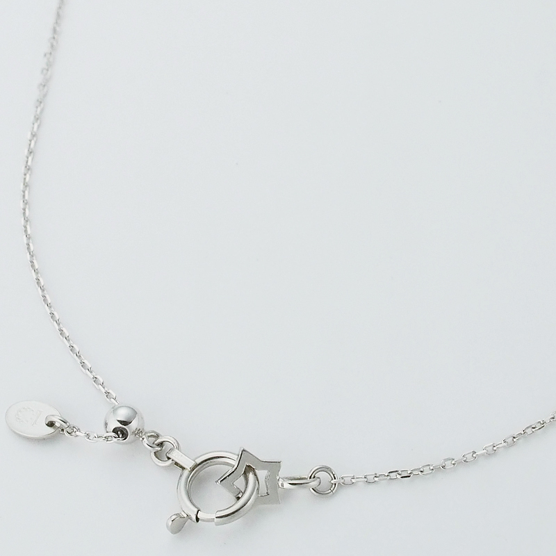 音羽屋■ ダイヤモンド/0.24ct/0.081ct Pt900/Pt950/Pt850 ハート デザイン ネックレス 仕上済【中古】_画像4