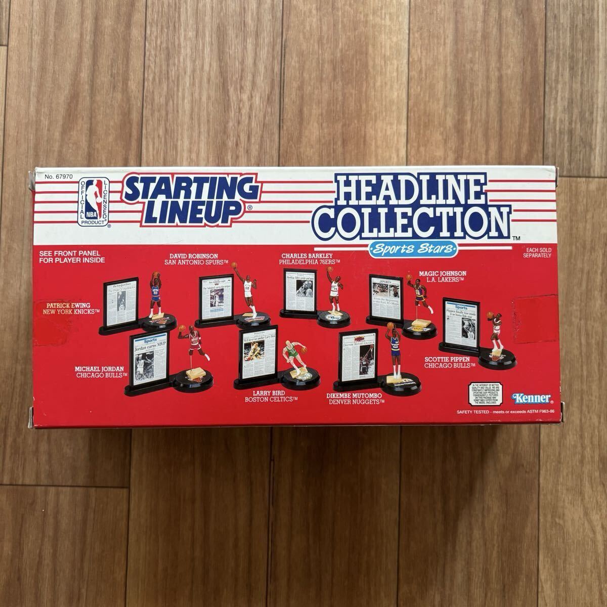 【レア物】1992年 NBA スターティング・ラインナップ マイケル・ジョーダン アクションフィギュア(ケナー社製)_画像7